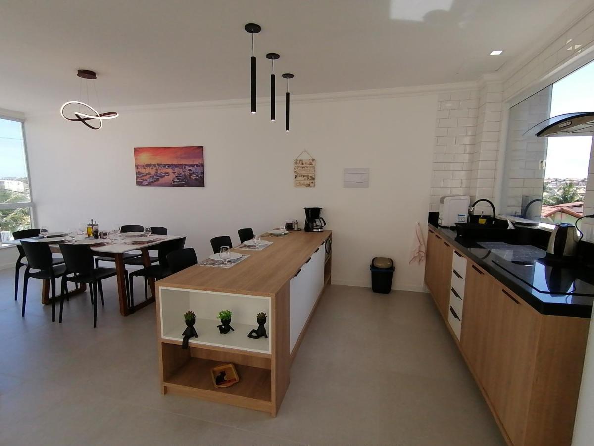 Triplex Pe Na Areia Com 3 Suites Proximo Salvador لورو دي فريتاس المظهر الخارجي الصورة